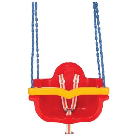 Pilsan Качели подвесные Jumbo Swing на цепях (06-135-T) красный