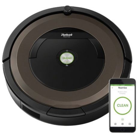 Робот-пылесос iRobot Roomba 896 черный/коричневый