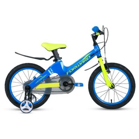 Детский велосипед FORWARD Cosmo 16 2.0 (2020) синий (требует финальной сборки)