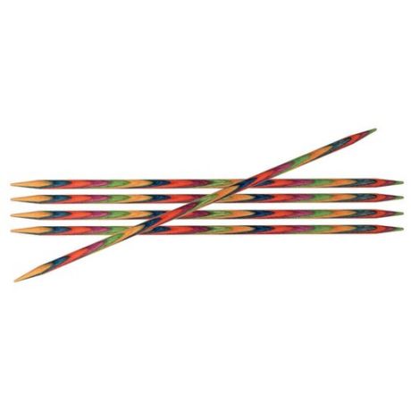 Спицы Knit Pro Symfonie 20120, диаметр 3.5 мм, длина 15 см, многоцветный