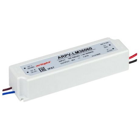 Блок питания для LED Arlight ARPV-LV36060-A 60 Вт