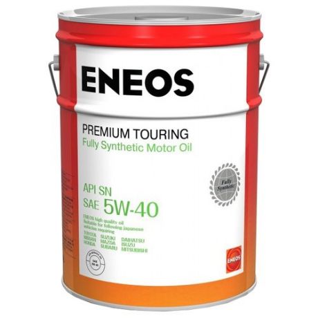Моторное масло ENEOS Premium Touring SN 5W-40 20 л