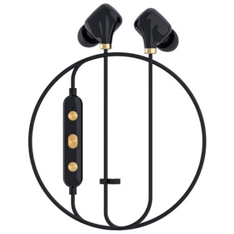 Беспроводные наушники Happy Plugs Ear Piece II black/gold
