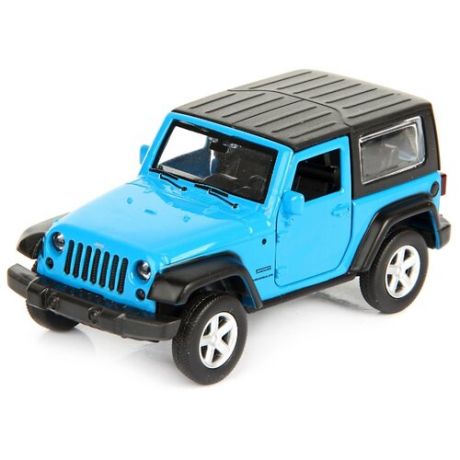 Внедорожник Hoffmann Jeep Wrangler (58021) голубой/черный
