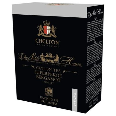 Чай черный Chelton Благородный дом SuperPekoe Bergamot, 200 г