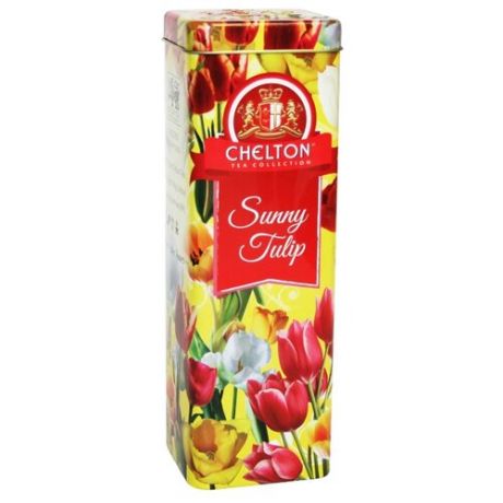 Чай черный Chelton Sunny Tulip (Нежный тюльпан) подарочный набор, 80 г