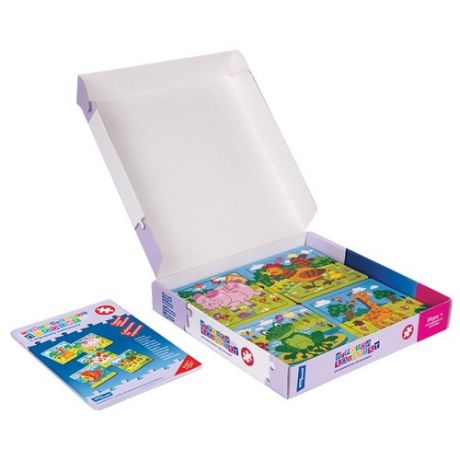 Набор рамок-вкладышей Step puzzle Игровой комплект №6 Первый пазл малыша Собираем по картинке (40101)