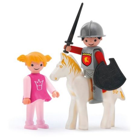 Фигурки Efko Рыцарь на белом коне и принцесса 36214EF-CH