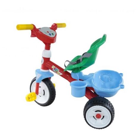 Трехколесный велосипед Coloma Y Pastor Беби Трайк 46734 красный/голубой/зеленый