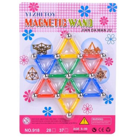 Магнитный конструктор Yi Zhi Toy Magnetic Wand 918-37