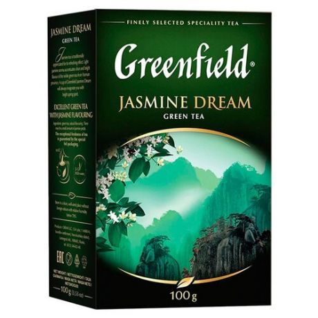 Чай зеленый Greenfield Jasmine Dream, 100 г