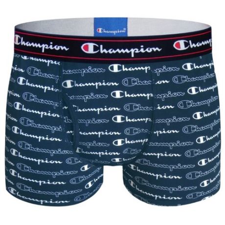 Champion Трусы Боксеры Rochester, гульфик с карманом, размер 50-52, серый