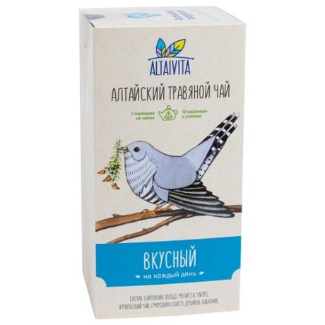 Чай травяной Altaivita Вкусный в пирамидках, 10 шт.