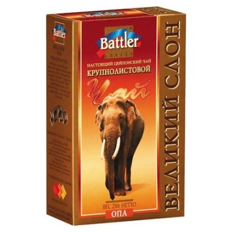 Чай черный Battler Великий слон, 250 г