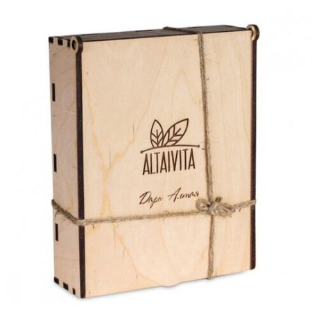 Чай травяной Altaivita ассорти в фильтр-пакетах, подарочный набор в деревянной шкатулке, 12 шт.