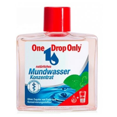 One Drop Only ополаскиватель Mundwasser konzentrat с лекарственными травами, 25 мл