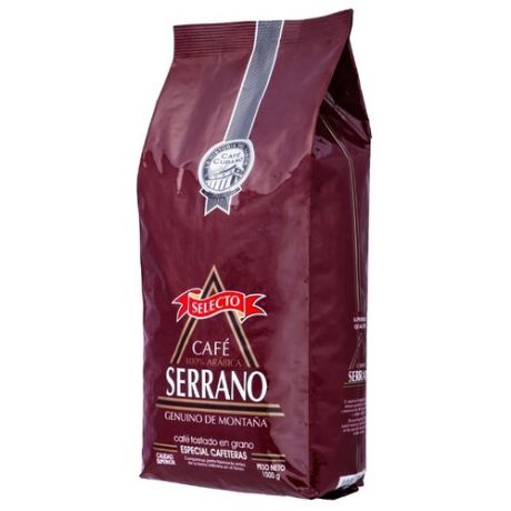 Кофе в зернах Serrano Selecto, арабика, 1 кг