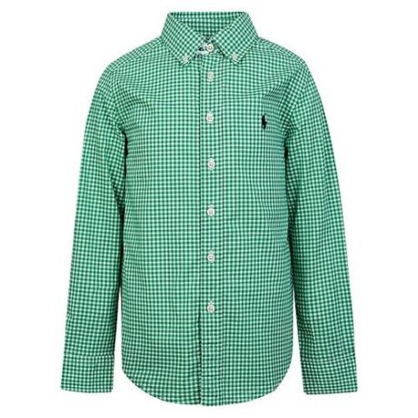 Рубашка Ralph Lauren размер 128, зеленый