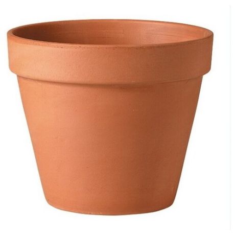 Горшок Deroma Vaso, 11х10 см коричневый