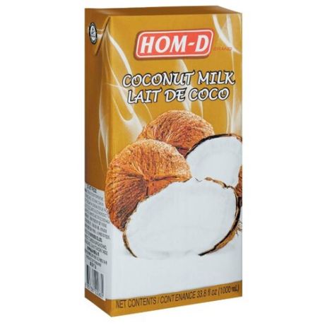 Молоко кокосовое Hom-D Lait de coco 19%, 1 л