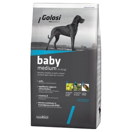 Корм для собак Golosi (20 кг) Baby Medium (11-25 кг)