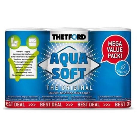 Thetford Туалетная бумага Aqua Soft 6 рулонов