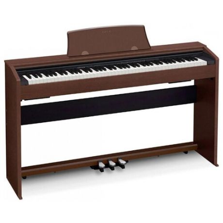 Цифровое пианино CASIO Privia PX-770 коричневый