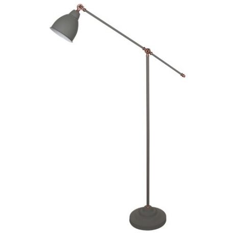 Торшер Arte Lamp Braccio A2054PN-1GY 60 Вт