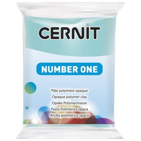 Полимерная глина Cernit Number one карибская голубая (211), 56 г