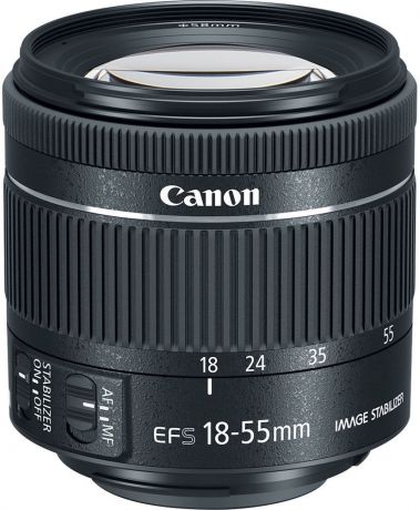 Canon EF-S IS STM 18-55мм f/4-5.6 (черный)