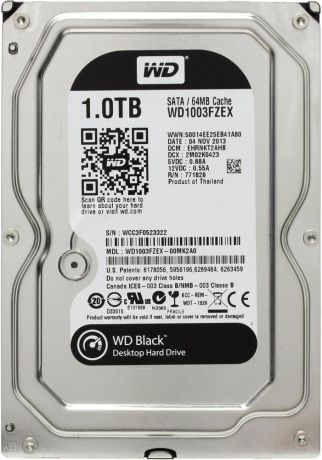 WD Black 1TB 3.5" (черный)