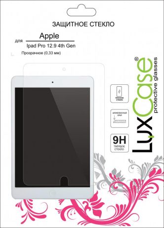 Luxcase Glass для Apple iPad Pro 12.9 4nd gen (глянцевое)