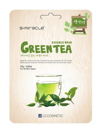 S+Miracle Green Tea Essence Mask