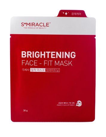 S+Miracle Brightening Face Fit Mask