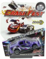 Инерционная машинка 1toy CrashFest: Magna, 10 см (Т17090-14)