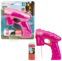 Детский игровой набор МАША И МЕДВЕДЬ Т17304 пистолет для мыльных пузырей