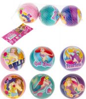 Набор мячей Disney Принцессы Рапунцель/Русалочка/Бэль, 3 шт (Т17371)
