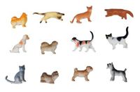Игровой набор 1toy В мире животных собаки и кошки, 12 шт (Т50535)