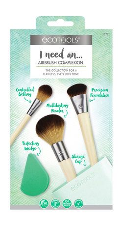 Ecotools Airbrush Complexion Kit Brush Set