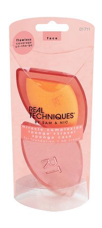 Real Techniques Miracle Complexion Sponge + Travel Sponge Case