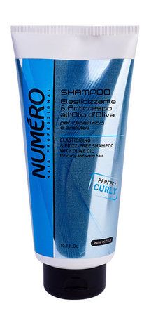Brelil Numero Hair Professional Elasticizing & Frizz-Free Shampoo with Olive Oil