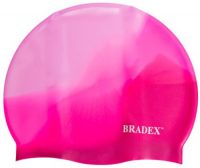 Шапочка для плавания Bradex SF 0362 мультиколор розовая
