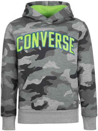 Converse Худи для мальчиков Converse Collegiate Camo, размер 152