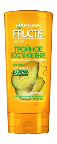 Garnier Fructis Тройное восстановление Укрепляющий бальзам-ополаскиватель