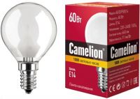 Лампа накаливания Camelion 60/D/FR/E14