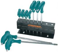 Набор шестигранных ключей Jonnesway H10MT09S, 9 шт (48069)