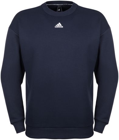 Adidas Свитшот мужской Adidas Must Haves 3-Stripes Crew, размер 56-58