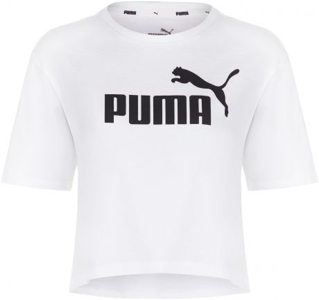 Puma Футболка женская Puma ESS+ Cropped Logo, размер 42-44