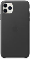 Чехол Apple Leather Case для iPhone 11 Pro Max Black (MX0E2ZM/A)