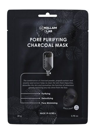 Nollam Lab Pore Purifying Charcoal Mask